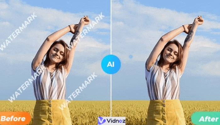 6 beste kostenlose AI Wasserzeichen Entferner für Bilder und Videos