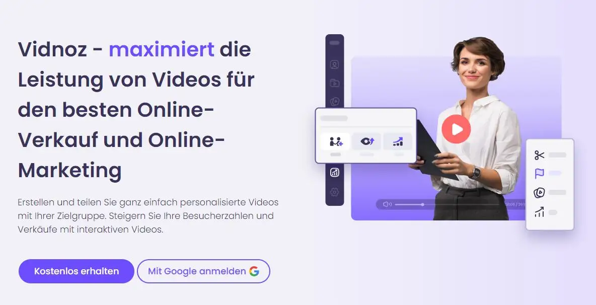 Video online komprimieren - Vidnoz Flex
