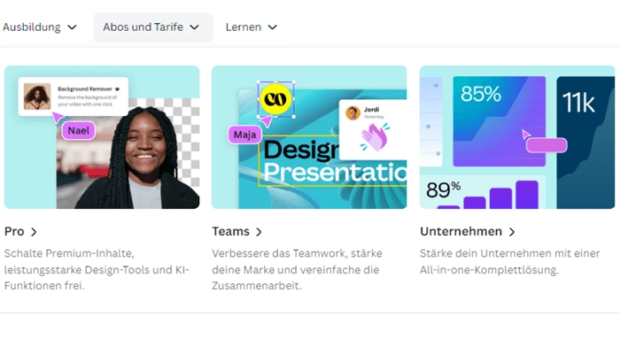 abo canva und teams