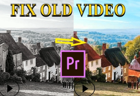 Adobe Premiere Pro: Professionelle Software, die alte Videoaufnahmen mit KI verbessert