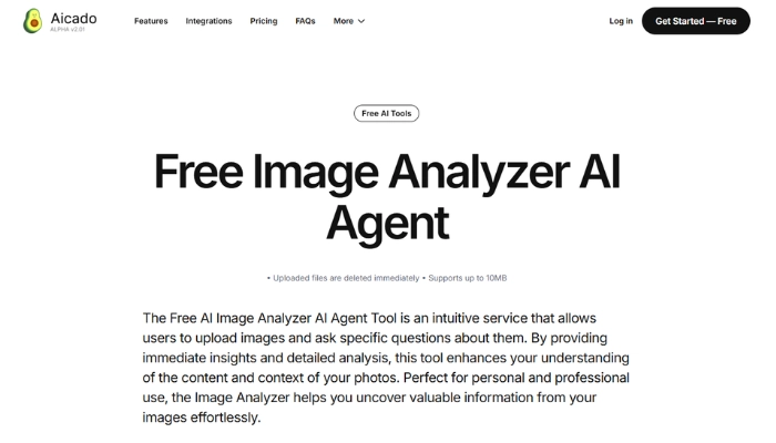 AICADO KI Bilder analysieren