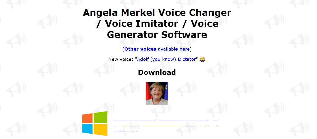 Angela Merkel Voice Changer