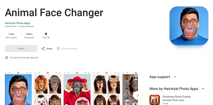 animal-face-changer