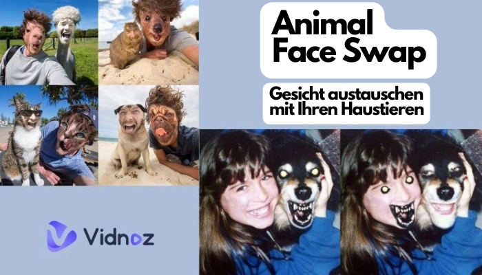 Mit den besten Online Face Swap Tools machen Sie den lustigste Gesichtstausch mit Ihren Haustieren