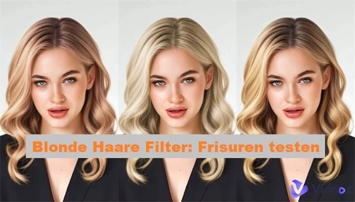 Blonde Haare Filter: Blondes Haar anprobieren