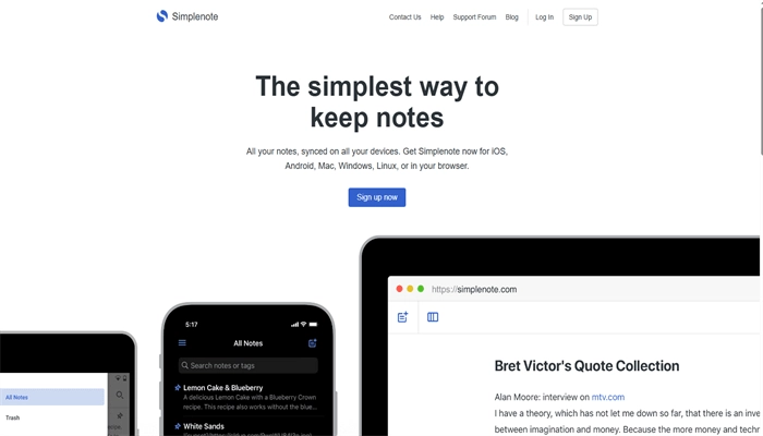 app-fuer-notizen-simplenote