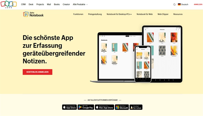 app-fuer-notizen-zoho