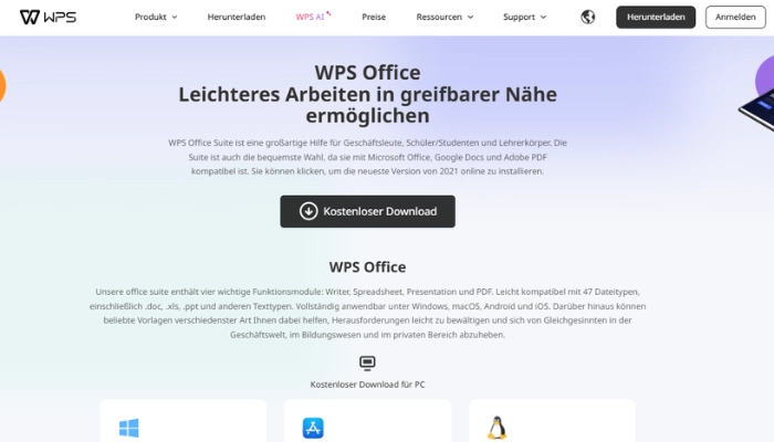 apps fuer praesentationen WPS Office