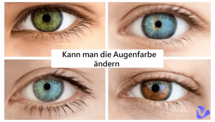 Die 6 besten kostenlosen Apps: Augenfarbe online ändern