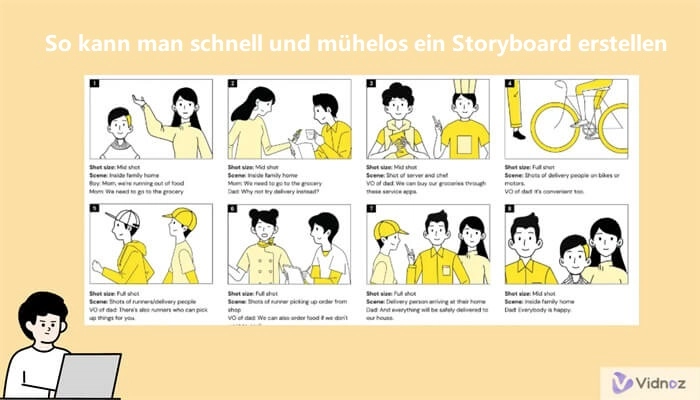 So kann man schnell und mühelos ein Storyboard erstellen