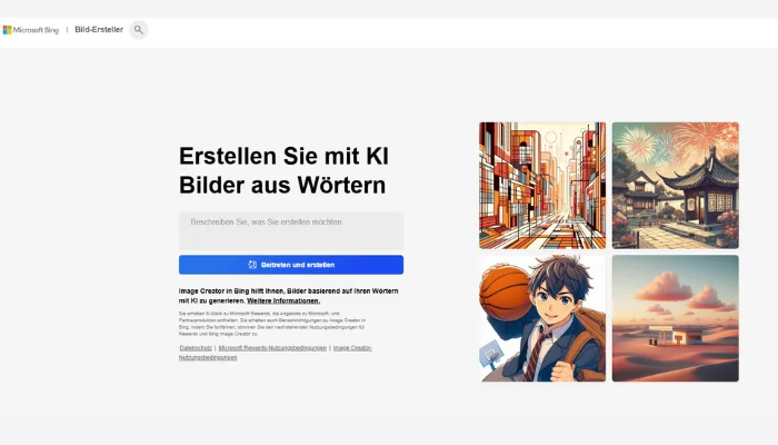 bing ki bild generator  ki cover fuer nachrichten