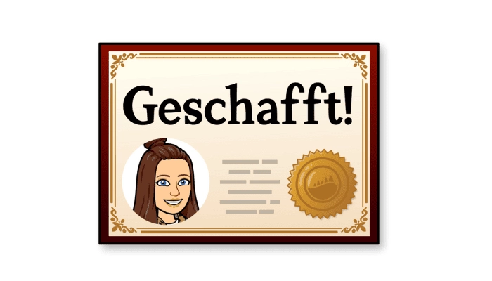 Bitmoji Beispiel von fobizz