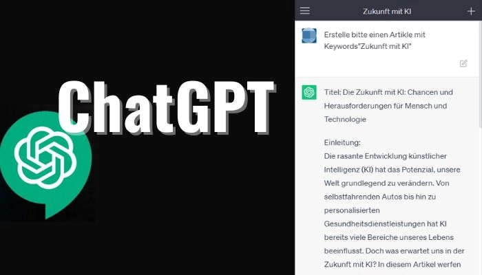 ChatGPT-KI Textgenerator