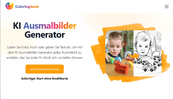 ColoringBook AI - KI Malbuch erstellen lassen