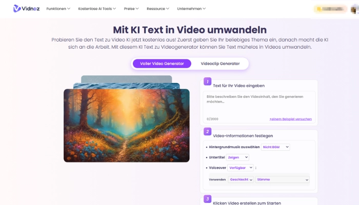 Countdown Video aus Text erstellen