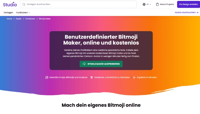 Creativefabrica Bitmoji Maker