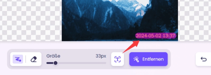 datum aus fotos entfernen mit einem klick