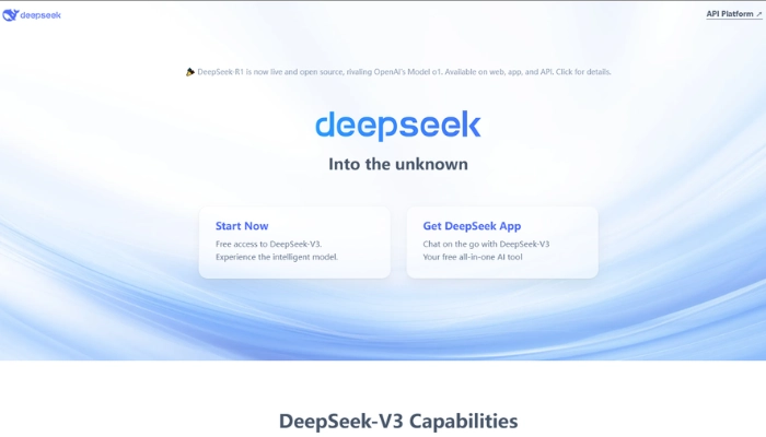 Deepseek KI Suchmaschine