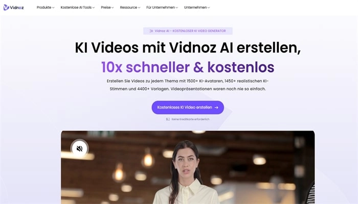 digitale-tools-fuer-den-unterricht-vidnoz-homepage