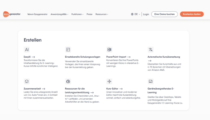 e learning content erstellen mit easygenerator