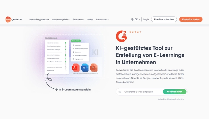 e learning erstellen mit easygenerator