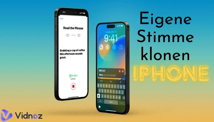 Eigene Stimme klonen am iPhone