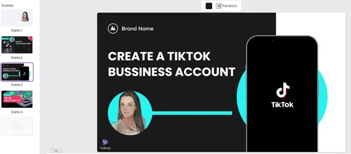 Erstellen Sie ein Movavble-TikTok-Video mit TikTok Profilbilder-Fotos Schritt 4