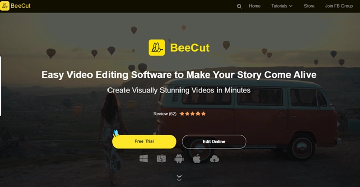 Extrahieren von Audio aus Videos online - BeeCut