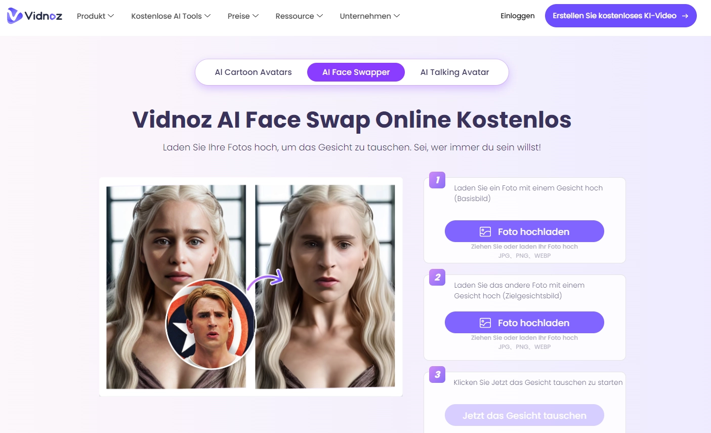faceswap online tool
