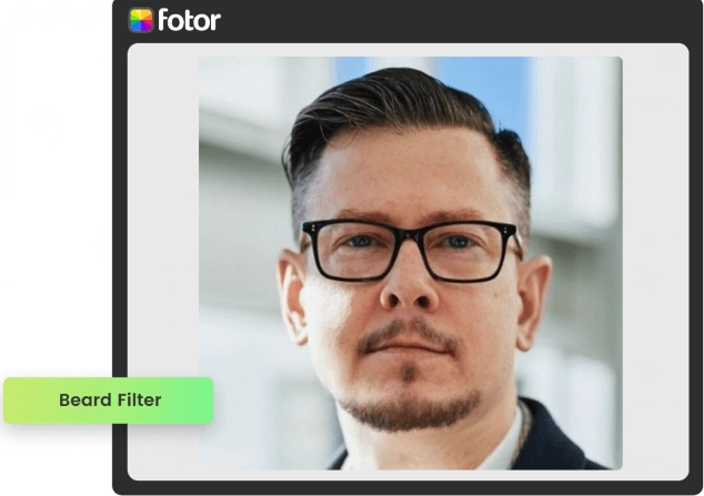 Fotor – Kostenlose Online-Plattform für KI-Bartfilter