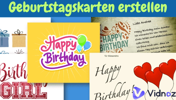 [Gelöst] Wie erstelle ich selbst eine digitale Geburtstagskarte in Sekunden?