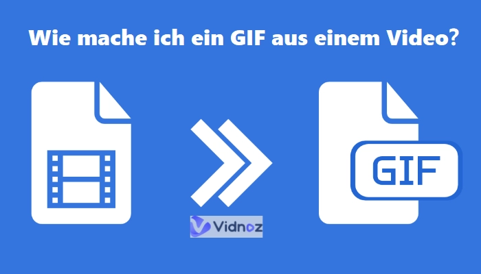 GIF aus Video machen kostenlos und mühelos