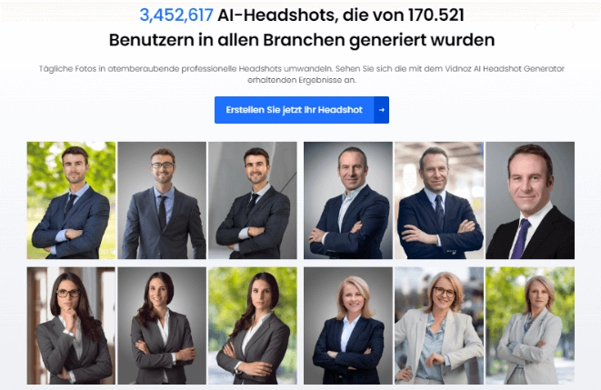 headshot mit weissem hintergrund