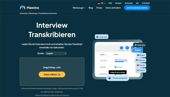 interview-transkribieren-software-maestra