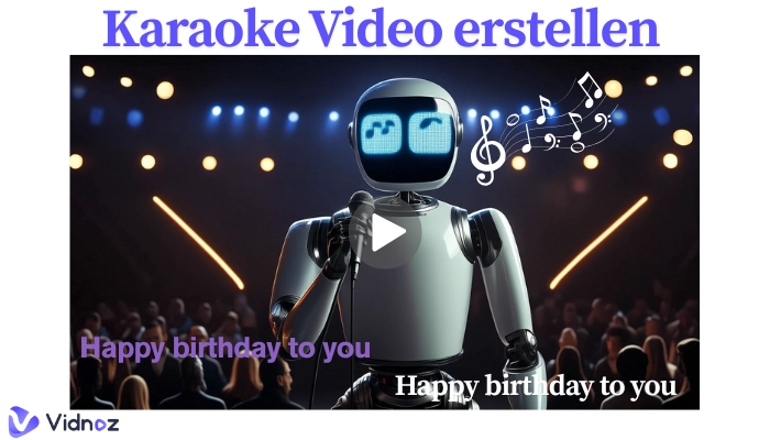 karaoke video erstellen kostenlos mit KI