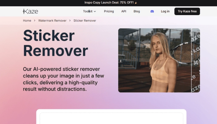 Kaze.ai Datum aus fotos entfernen