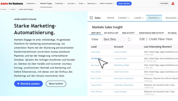 ki crm software adobe marketo