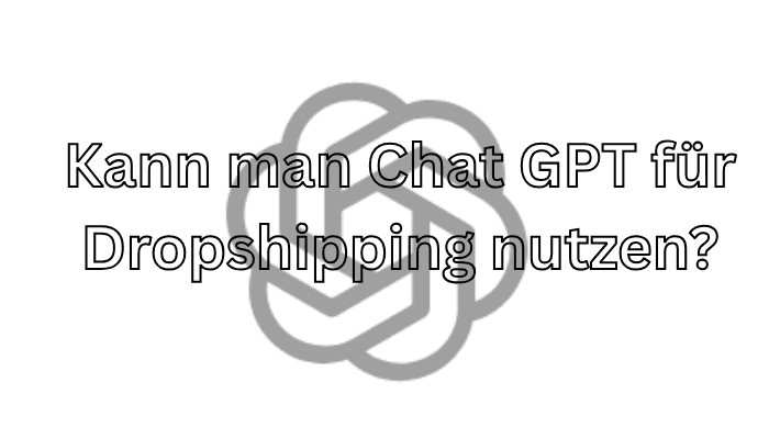 ki dropshipping tool chatgpt
