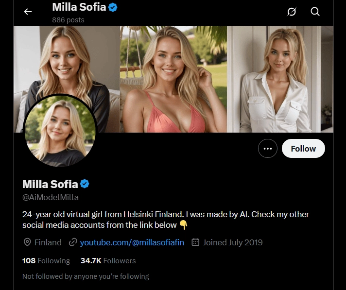 KI generierte Influencer