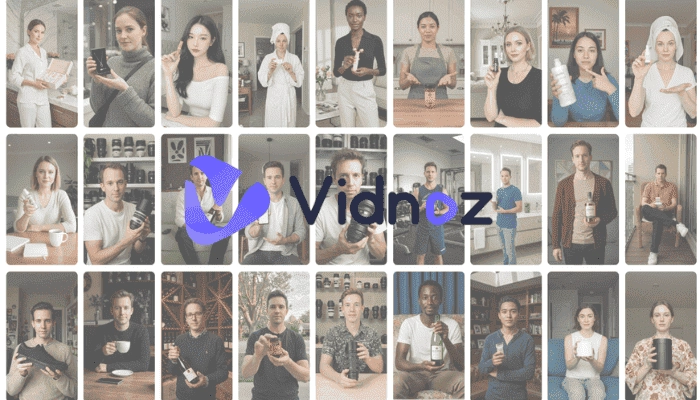 KI-Influencer erstellen mit Vidnoz