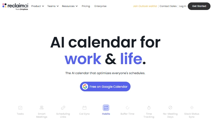 ki kalender reclaim ai