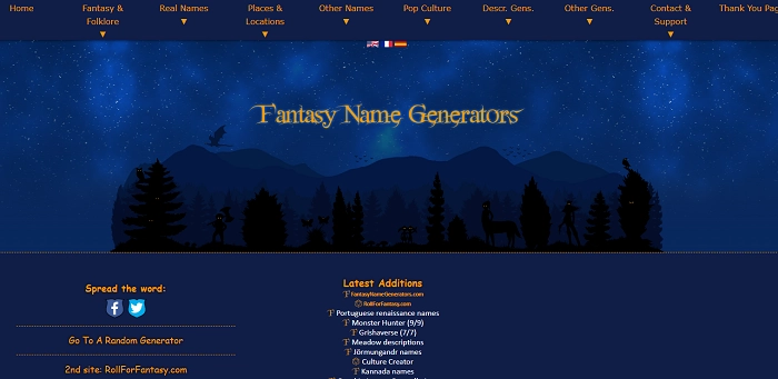 KI Name Generator Fantasy