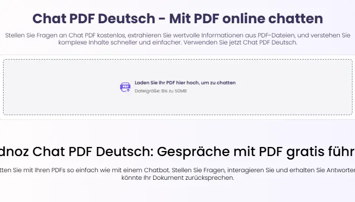 ki pdf editor chat pdf deutsch