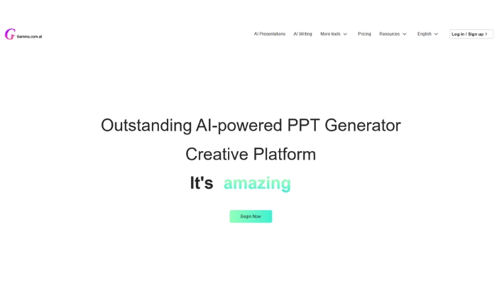 ki ppt design gamma