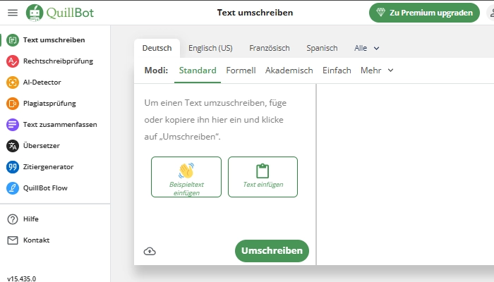 ki text umschreiben quillbot