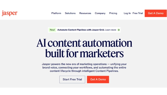 ki tools fuer unternehmen jasper ai