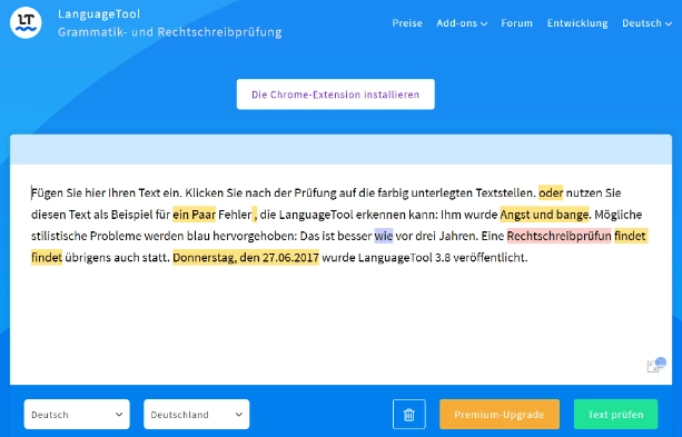 LanguageTool Buch schreiben mit KI
