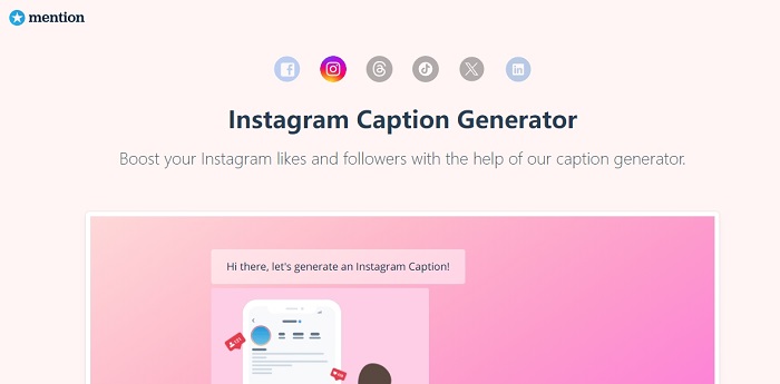mention-instagram-caption-generator