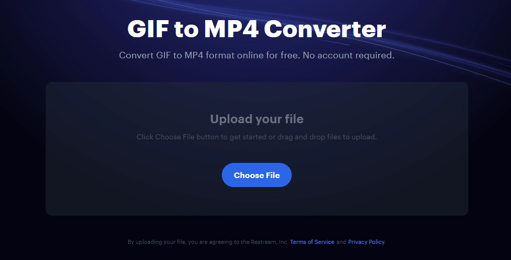 Mit Restream GIF Bilder in MP4 Videos kostenlos konvertieren