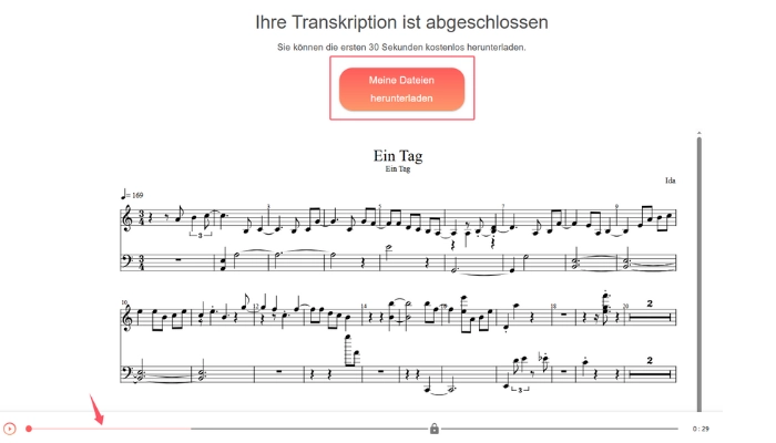mp3 in midi datei umwandeln mit la touche musicale schritt 3